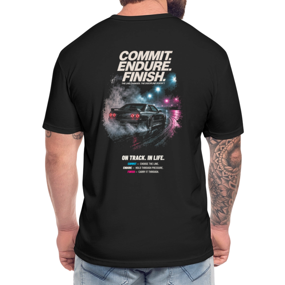 CMD Commit. Endure. Finish. Tee - black