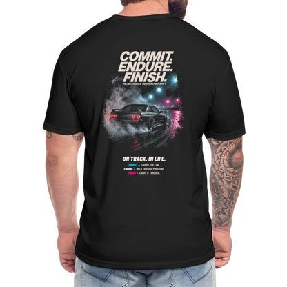 CMD Commit. Endure. Finish. Tee - black