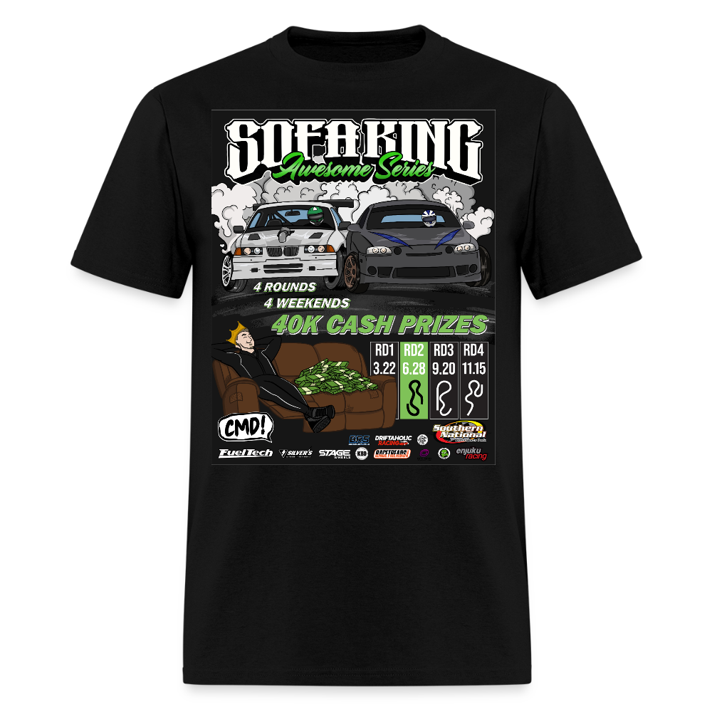SofaKing Awesome Driver Tee - black