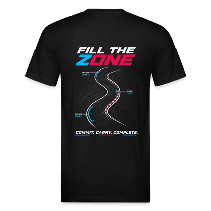 CMD Fill the Zone Tee — Clean Course Edition - black