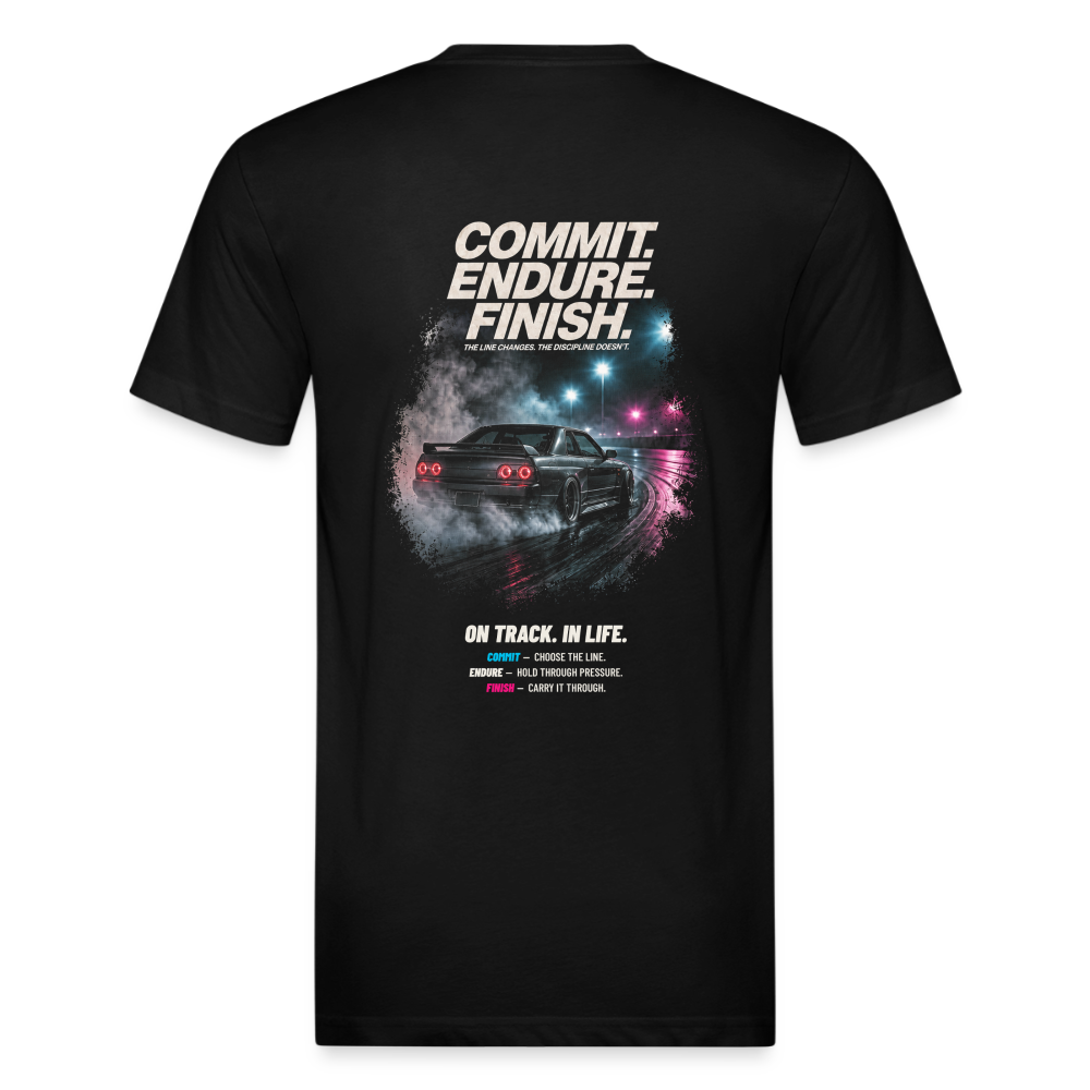 CMD Commit. Endure. Finish. Tee - black
