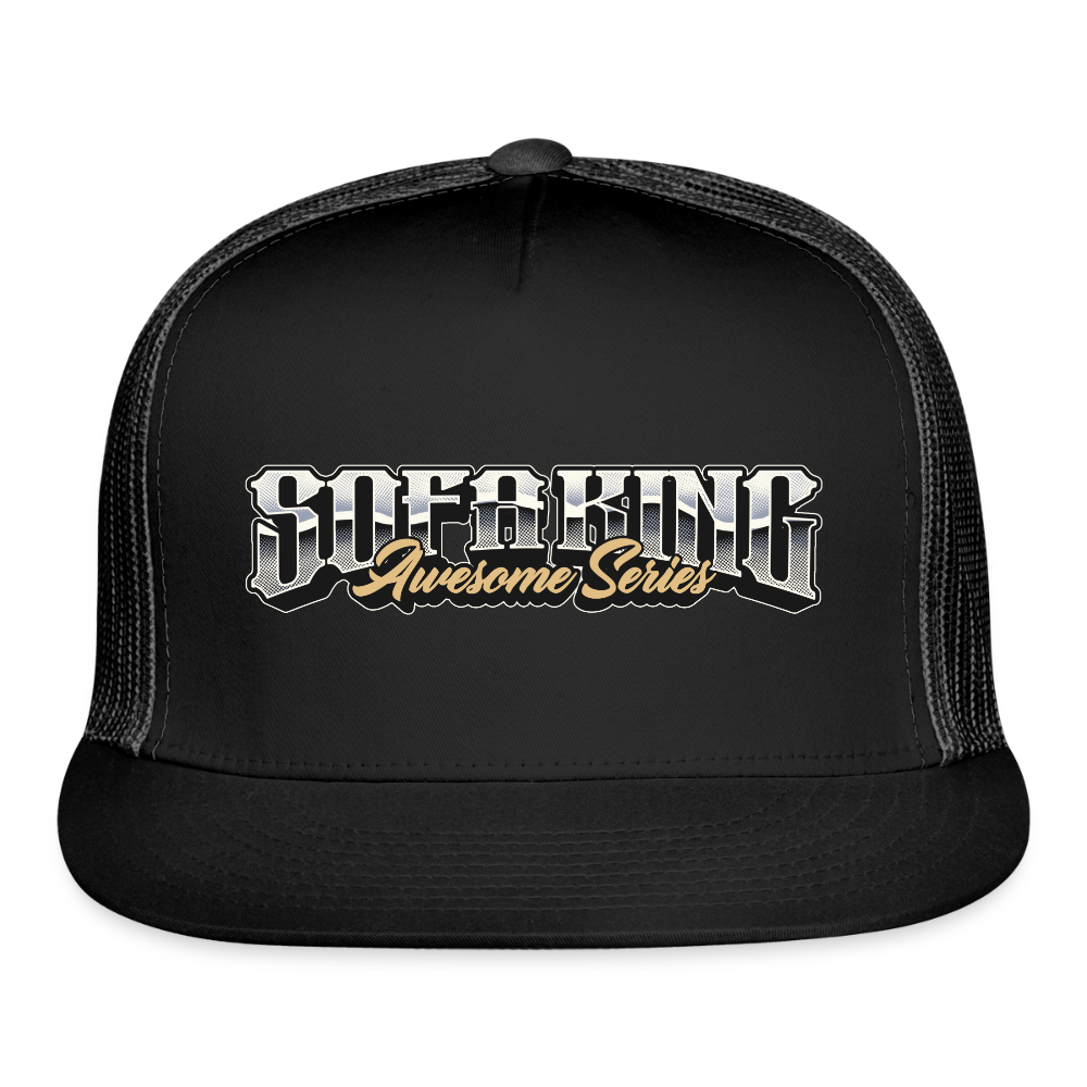 SofaKing Awesome Trucker Hat - black/black