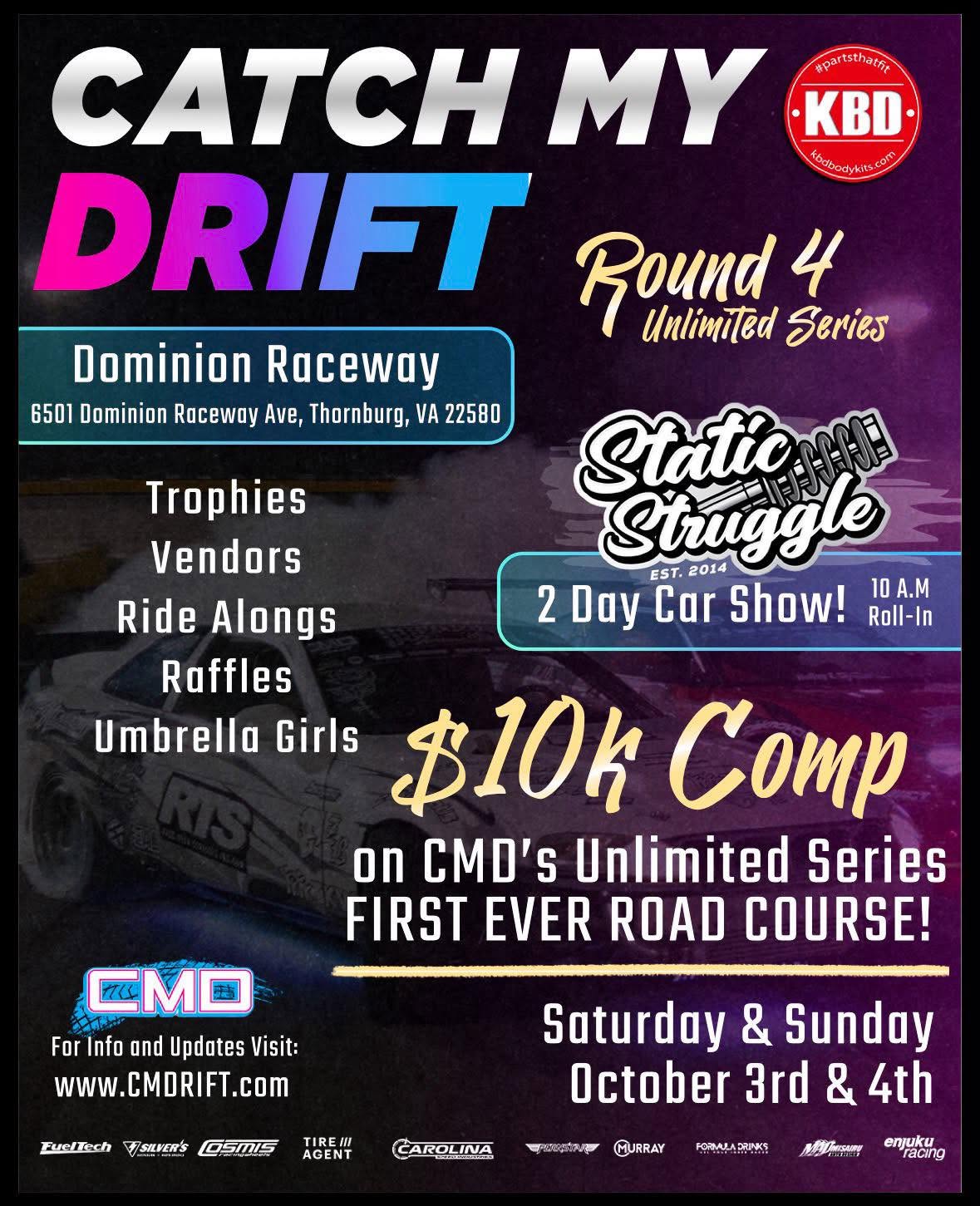 KBD Body Kits presents Round 4 THE FINAL at Dominion Raceway