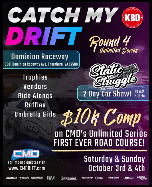 KBD Body Kits presents Round 4 THE FINAL at Dominion Raceway