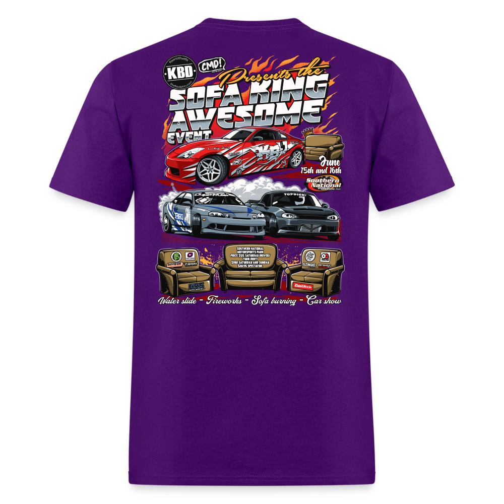 SOFAKING Awesome 350z Event Tee (2024) - purple