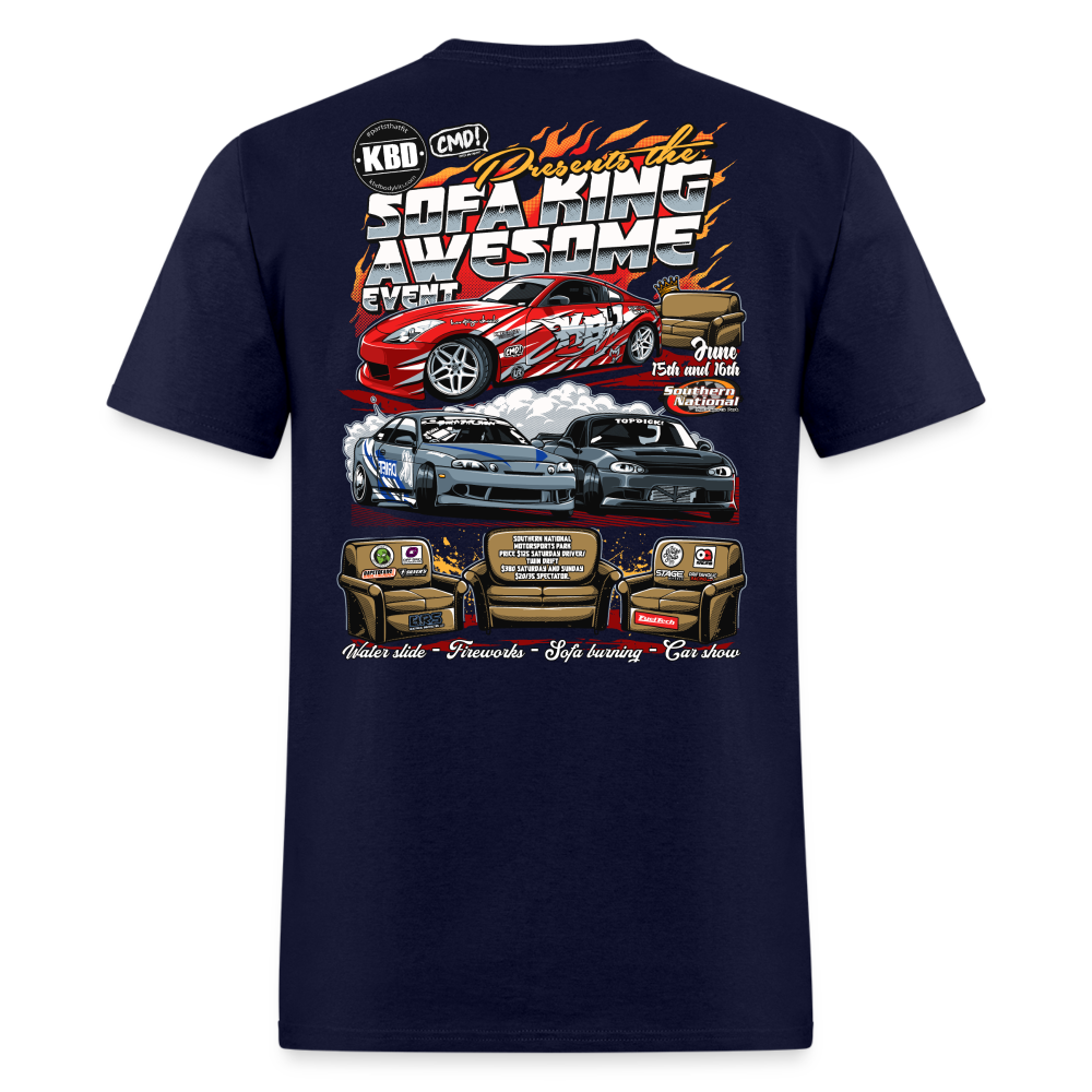 SOFAKING Awesome 350z Event Tee (2024) - navy