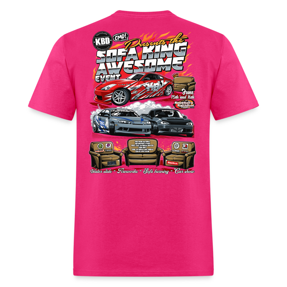 SOFAKING Awesome 350z Event Tee (2024) - fuchsia