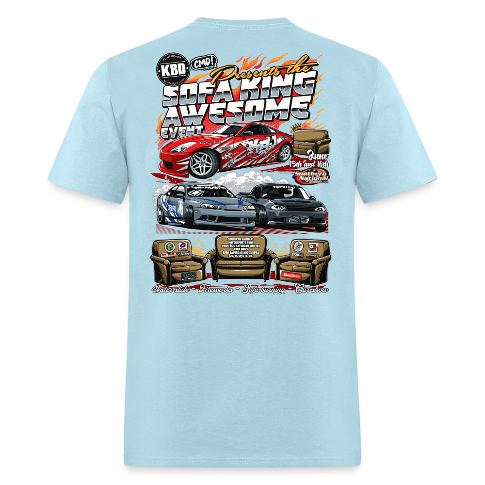 SOFAKING Awesome 350z Event Tee (2024) - powder blue
